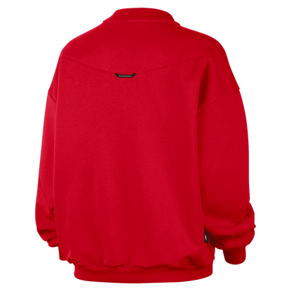 Men's Houston Rockets Nike Wordmark Standard Issue Crewneck Sweatshirt