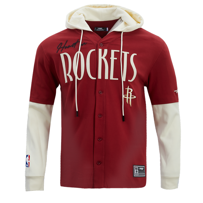 Men's Houston Rockets Pro Standard Button Down Hoodie