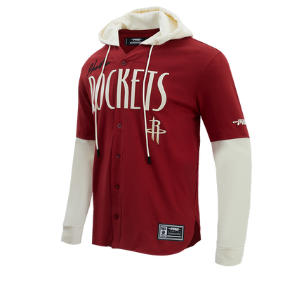 Men's Houston Rockets Pro Standard Button Down Hoodie