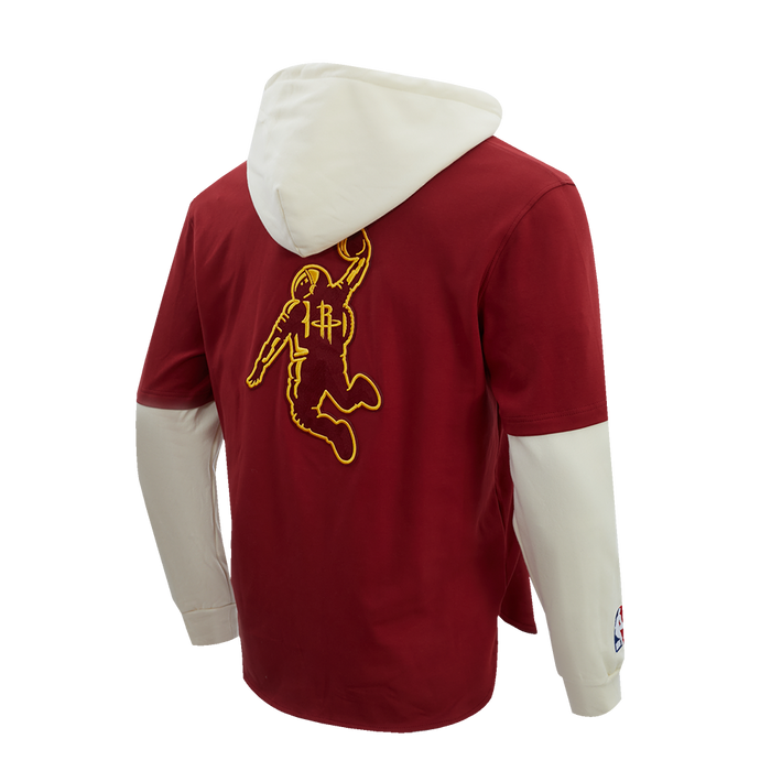 Men's Houston Rockets Pro Standard Button Down Hoodie