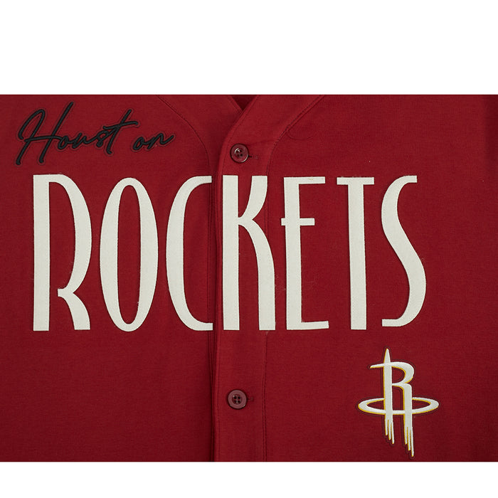 Men's Houston Rockets Pro Standard Button Down Hoodie
