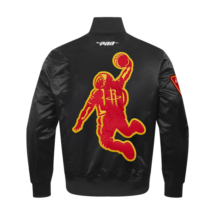 Men's Houston Rockets Pro Standard Satin Jacket (Black)
