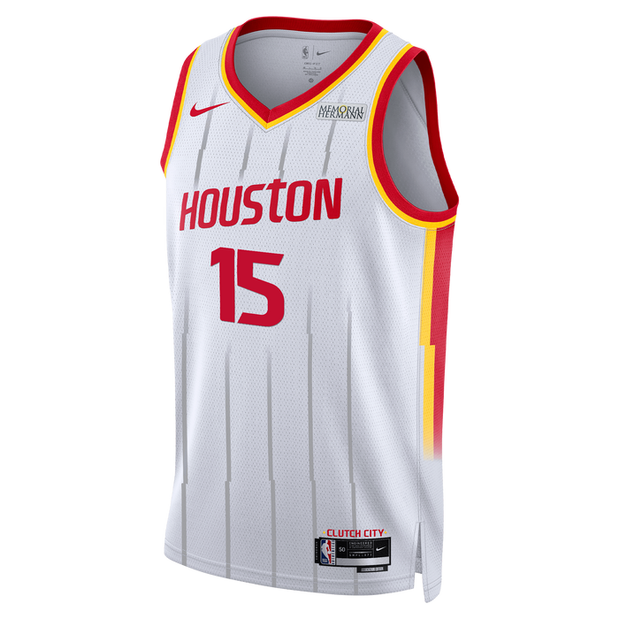 Men's Houston Rockets Reed Sheppard Nike Association Swingman Jersey