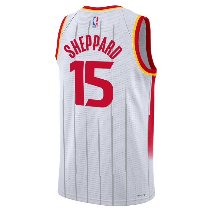 Men's Houston Rockets Reed Sheppard Nike Association Swingman Jersey