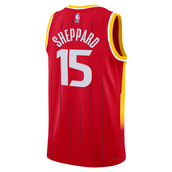 Men's Houston Rockets Reed Sheppard Nike Icon Swingman Jersey
