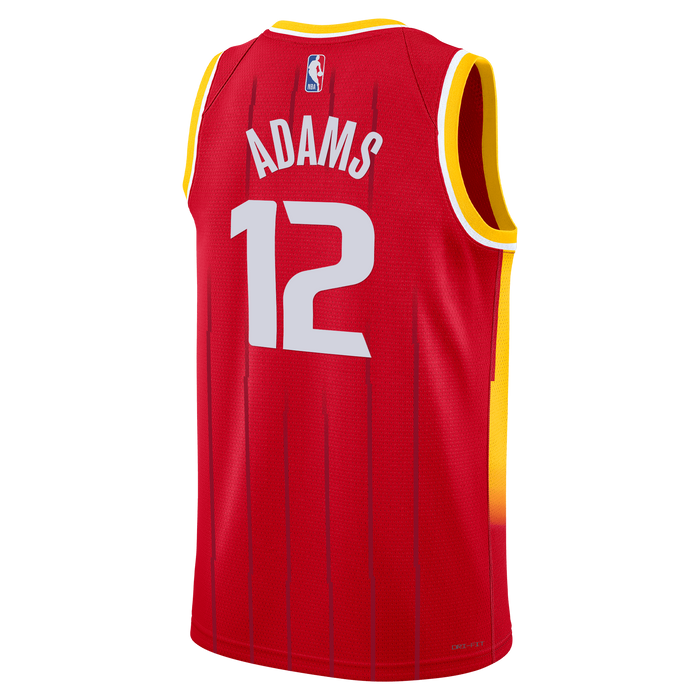 Men's Houston Rockets Steven Adams Nike Icon Swingman Jersey
