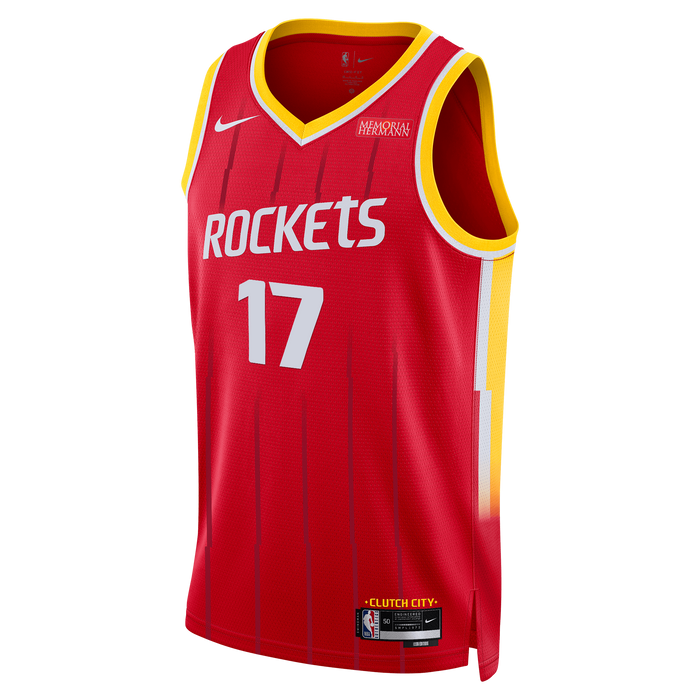 Men's Houston Rockets Tari Eason Nike Icon Swingman Jersey