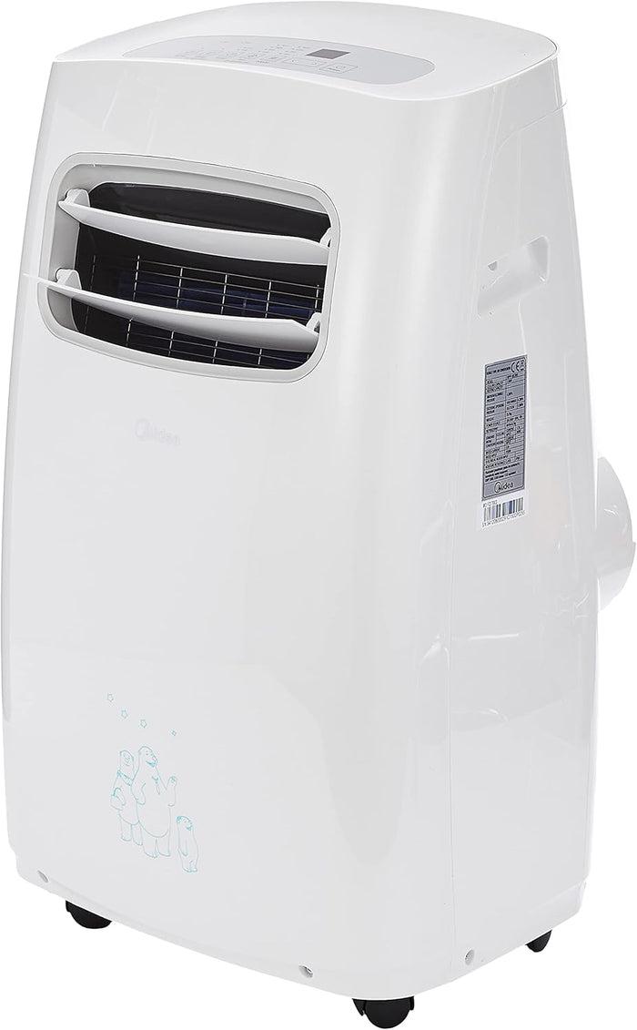Midea MPPF09CRN1 Portable Air Conditioner 9000BTU Hands Free With Remote White