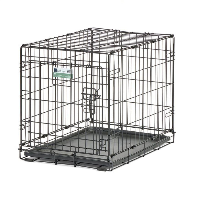 Midwest Contour Single Door Dog Crate - Collapsible Steel Pet Crate - Dog.Dog.Cat.