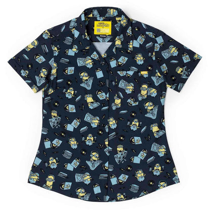 RSVLTS XS Minions Women's Short Sleeve Shirt Minions “Minionmix” – Women's KUNUFLEX Short Sleeve Shirt