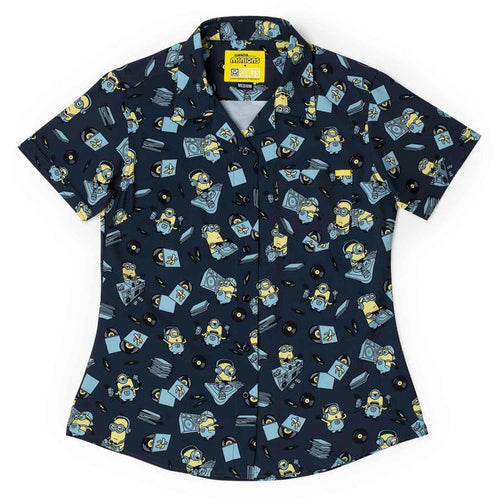 RSVLTS XS Minions Women's Short Sleeve Shirt Minions “Minionmix” – Women's KUNUFLEX Short Sleeve Shirt