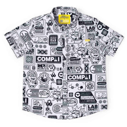 RSVLTS Minions Youth Short Sleeve Shirt Minions "Zero Days Without Accident" – Youth KUNUFLEX Short Sleeve Shirt