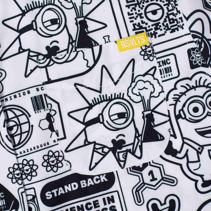 RSVLTS Minions Youth Short Sleeve Shirt Minions "Zero Days Without Accident" – Youth KUNUFLEX Short Sleeve Shirt
