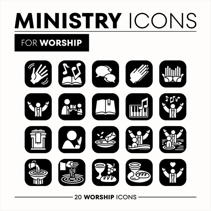 Ministry Icons for Worship