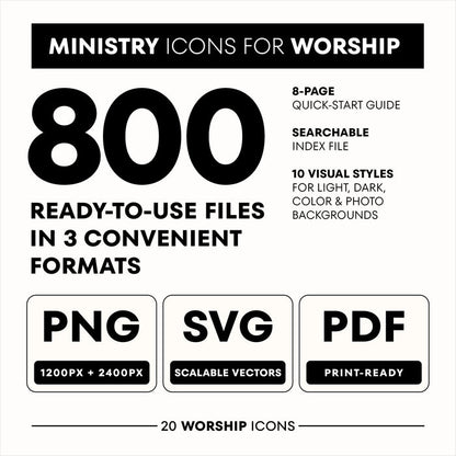 Ministry Icons for Worship