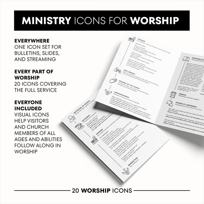 Ministry Icons for Worship