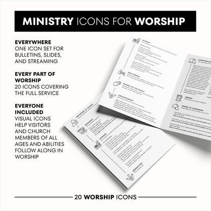 Ministry Icons for Worship