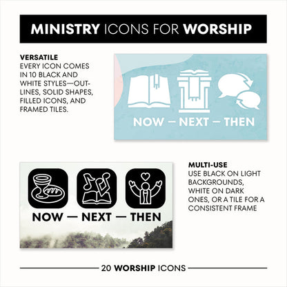 Ministry Icons for Worship