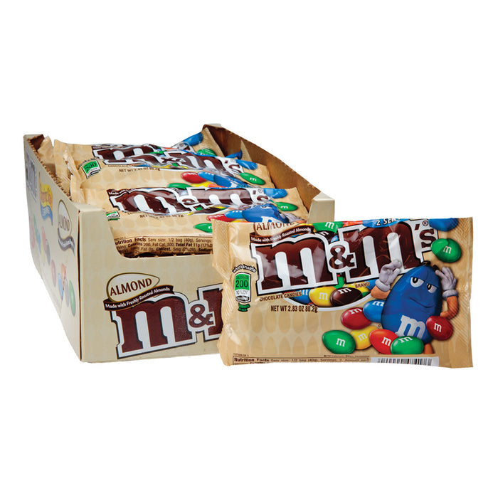 M&M's Share Size Almond Chocolate Candy - 18 Count