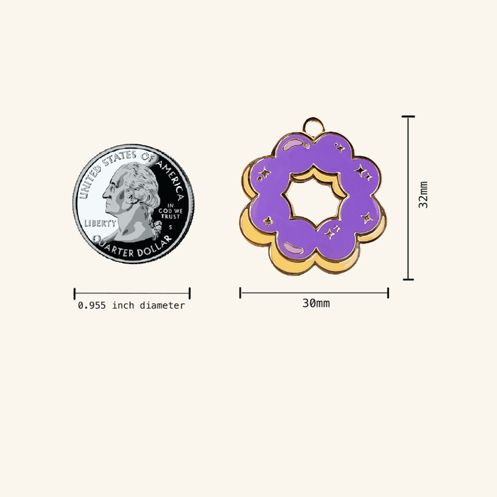 Mochi Donut Pet ID Tags - Dog.Dog.Cat.