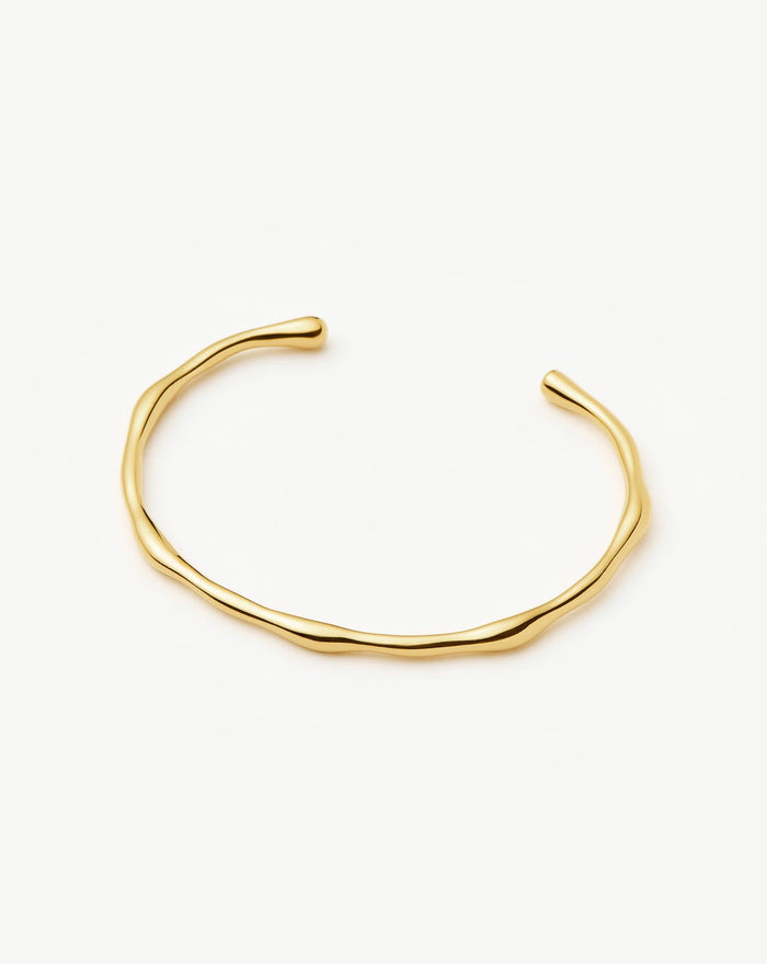 Molten Cuff Bracelet | 18k Gold Plated Bracelets Missoma