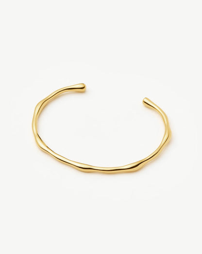 Molten Cuff Bracelet | 18k Gold Plated Bracelets Missoma
