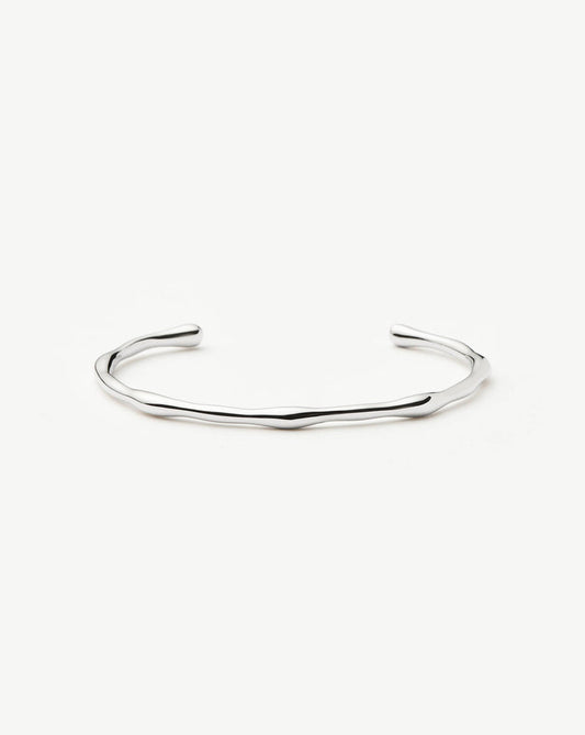 Molten Cuff Bracelet | Silver Plated Bracelets Missoma