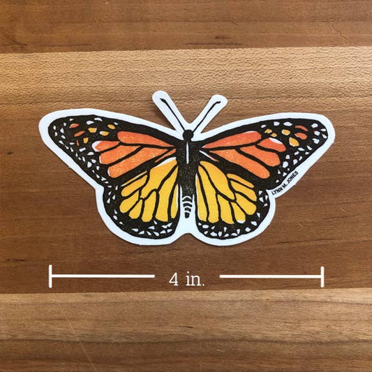 Monarch Butterfly STICKER