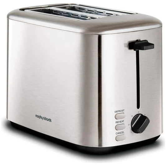 Morphy Richards Equip 2 Slice Stainless Toaster | 222067 Morphy Richards Toaster Euronics Ireland