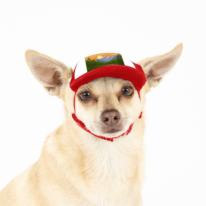Mountain Lake Standard Lake Tahoe | Trucker Hat for Dogs - Dog.Dog.Cat.