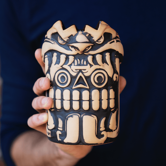 Mouth of the Serpent Designer Series Tiki Mug (Bone)