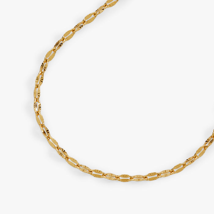 Multi Faceted Chain Bracelet