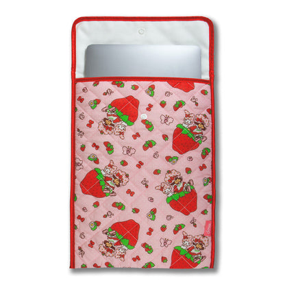 My Melody x Sonix Strawberry Shortcake Quilted Laptop Sleeve Accessory BySonix Inc.