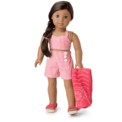 Nanea’s™ Two-Piece Swimsuit for 18-inch Dolls (Historical Characters)