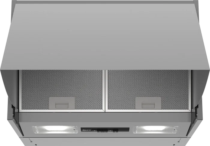 NEFF D64MAC1X0B N30 60cm integrated cooker hood in Silver