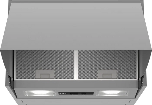 NEFF D64MAC1X0B N30 60cm integrated cooker hood in Silver