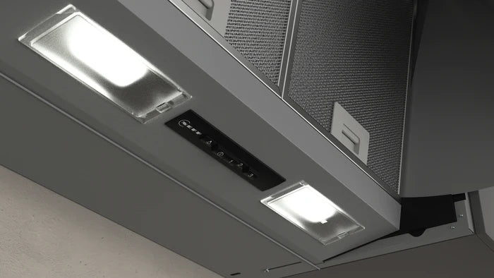 NEFF D64MAC1X0B N30 60cm integrated cooker hood in Silver