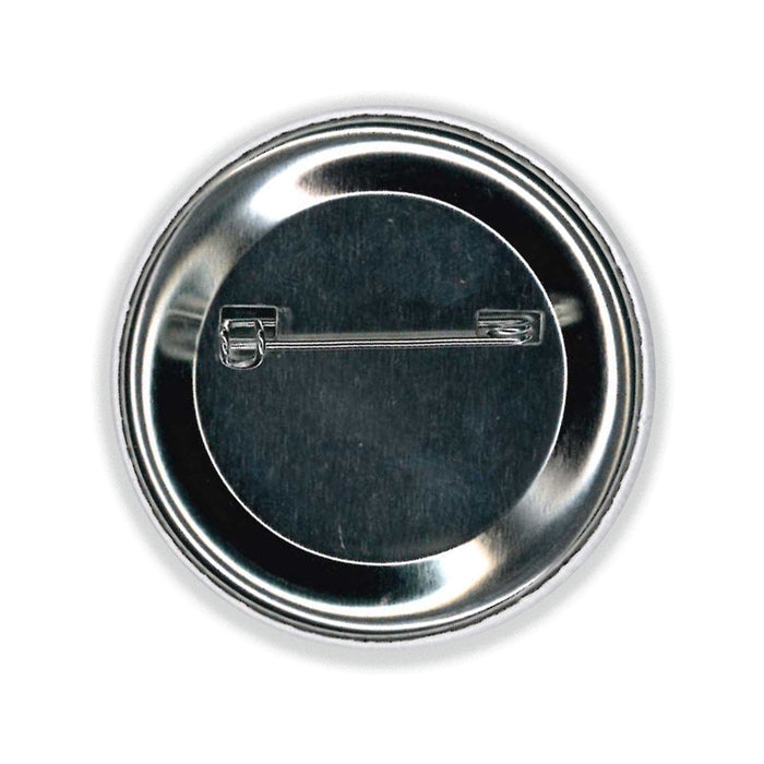 Never Again Button Pin
