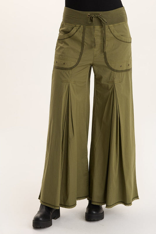 XCVI Nevins Soft Volume Wide Leg Drawstring Pant