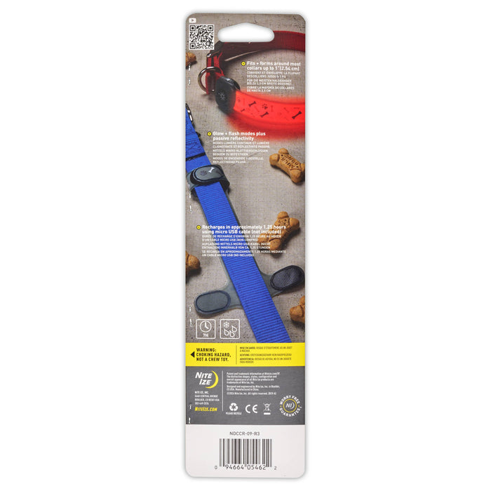 Nite Ize NiteDog Rechargeable LED Collar Cover Disc-O Select - Dog.Dog.Cat.