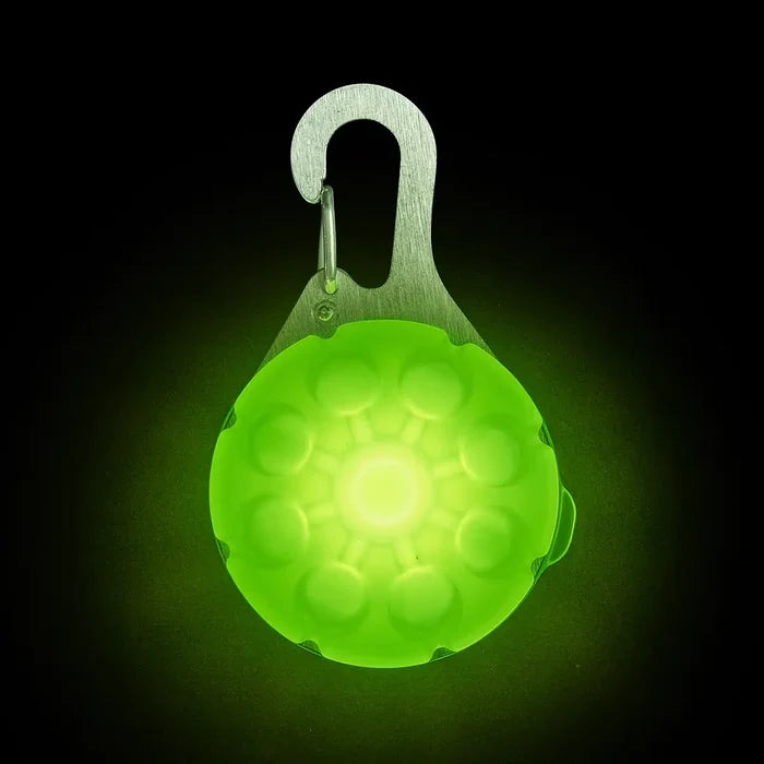 Nite Ize SpotLit® Rechargeable Collar Light - Green - Dog.Dog.Cat.