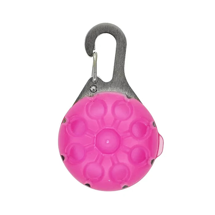 Nite Ize SpotLit® Rechargeable Collar Light - Pink - Dog.Dog.Cat.