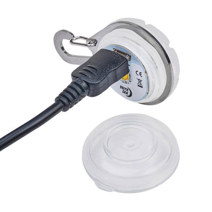Nite Ize SpotLit® Rechargeable Collar Light - White - Dog.Dog.Cat.