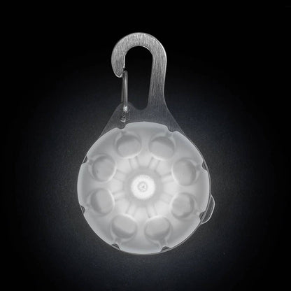 Nite Ize SpotLit® Rechargeable Collar Light - White - Dog.Dog.Cat.