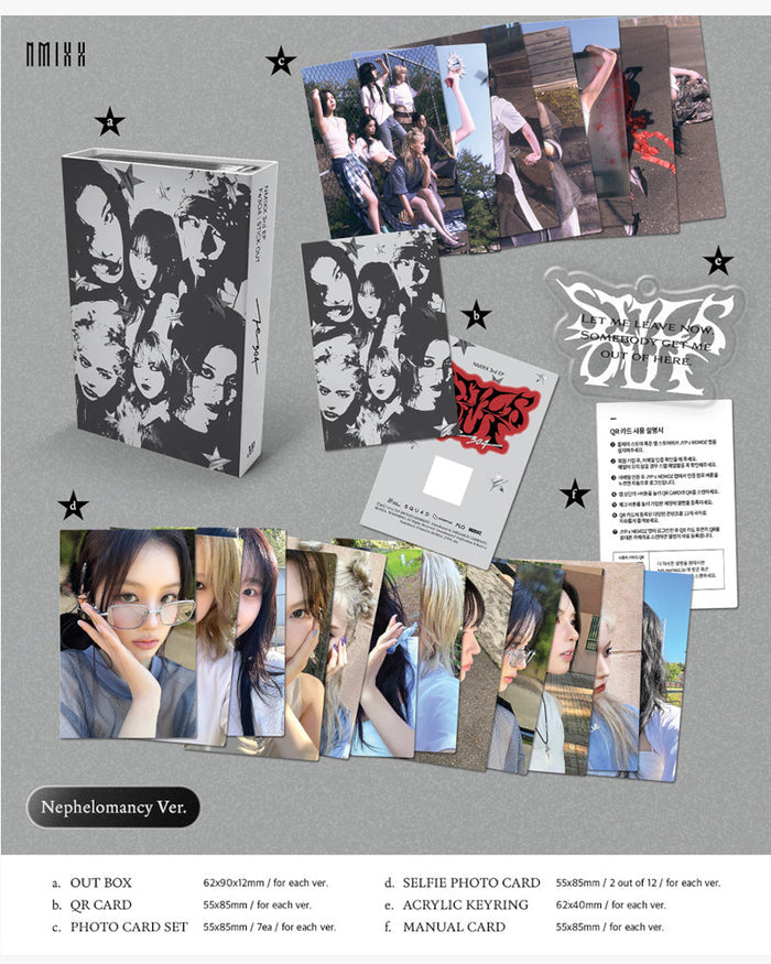 NMIXX - 3RD MINI ALBUM [Fe3O4: STICK OUT] (NEMO Ver.) (2 Versions)
