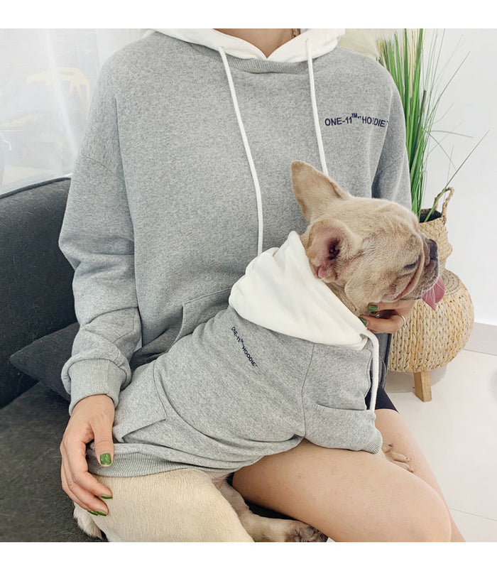 No 11 Dog Hoodie - Cozy Fleece Pullover for Bully Breeds - Dog.Dog.Cat.