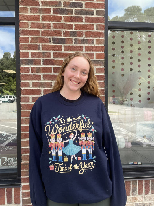 Nutcracker Ballet Christmas Sweatshirt (FINAL SALE)