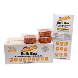 OC Raw Dog Grain-Free Frozen Chicken & Produce Patties