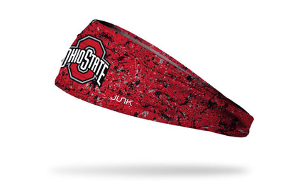 Ohio State: Splatter Scarlet Big Bang Lite Headband - View 1