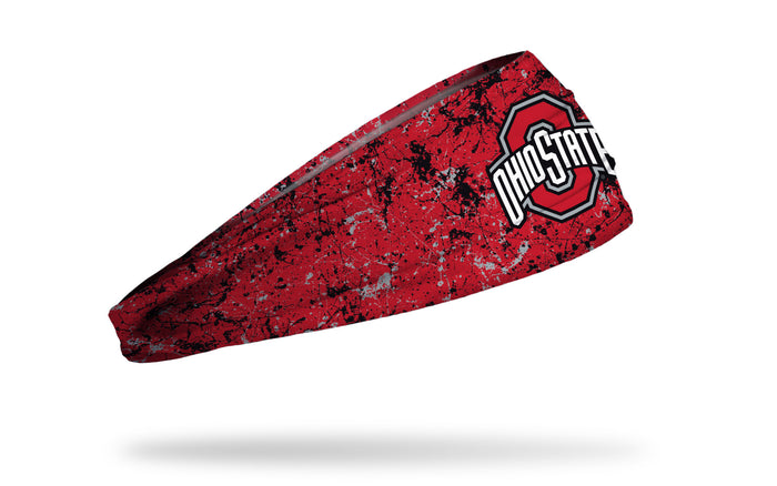 Ohio State: Splatter Scarlet Big Bang Lite Headband - View 2